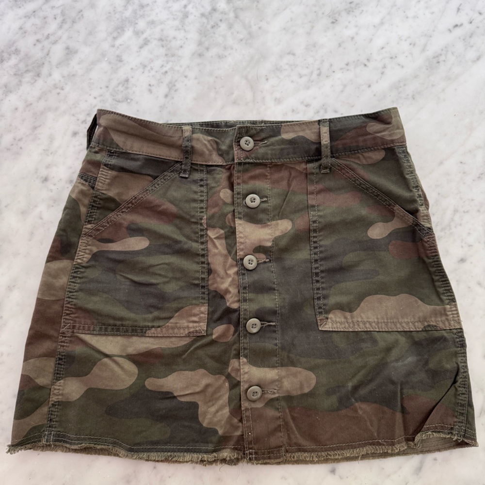 Camo American Eagle Mini Skirt